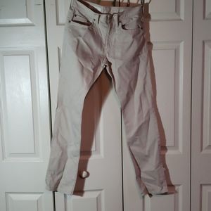 Gap slim cream jeans